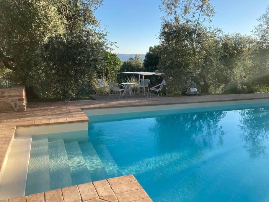 Vesper - Casale Con Piscina - Ad Galli Cantum Città della Pieve Екстериор снимка