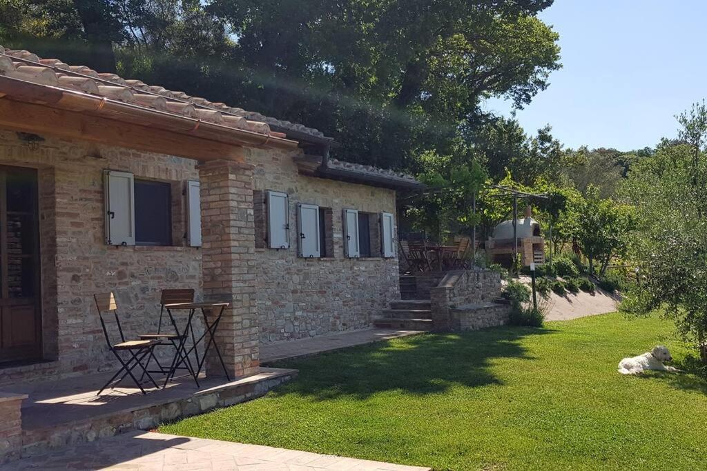 Vesper - Casale Con Piscina - Ad Galli Cantum Città della Pieve Екстериор снимка