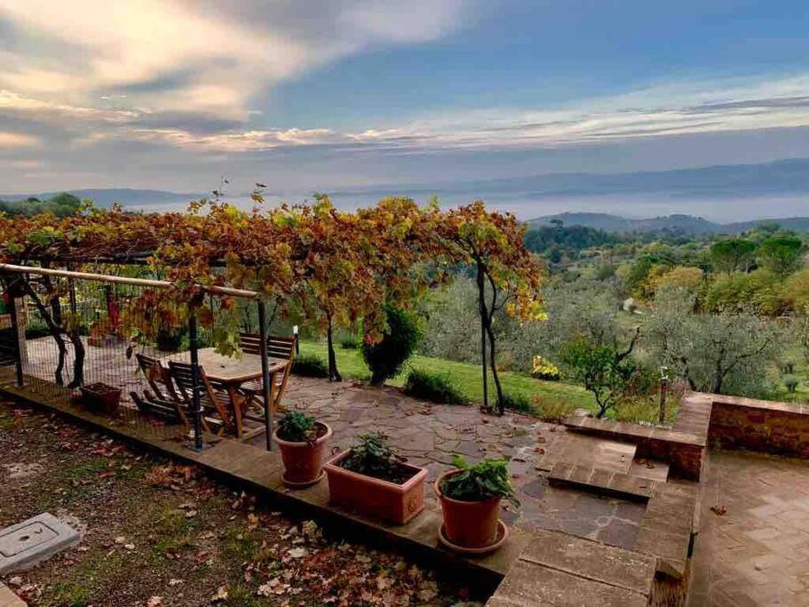 Vesper - Casale Con Piscina - Ad Galli Cantum Città della Pieve Екстериор снимка