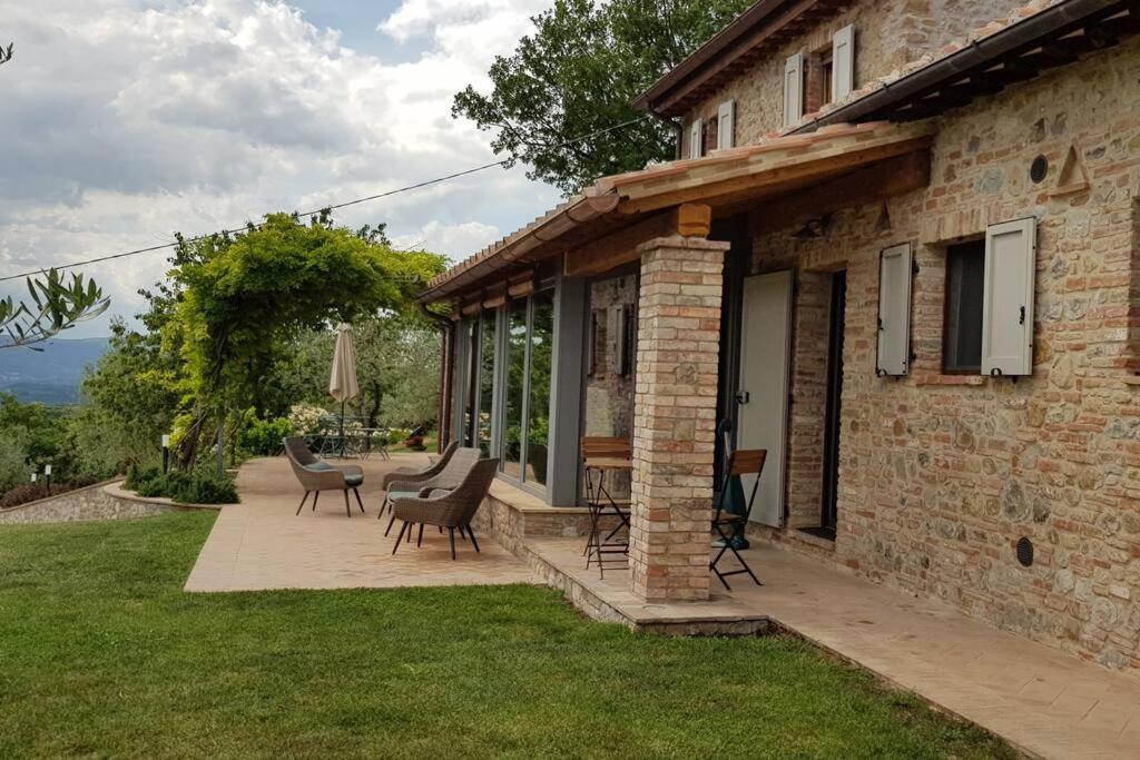 Vesper - Casale Con Piscina - Ad Galli Cantum Città della Pieve Екстериор снимка